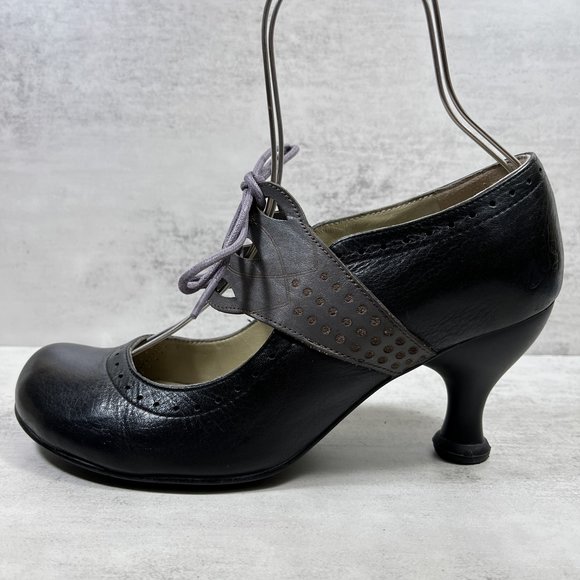 John Fluevog Shoes - John Fluevog Bellevue Mollie Johnson Mary Jane Heels - Women's Size 8